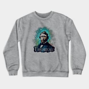 Henry David Thoreau (Light) Crewneck Sweatshirt